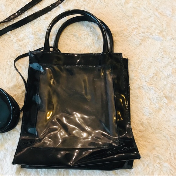 Clear See Through Crossbody Bag for Concerts Sports Games Festivals Events - Picture 2 of 6